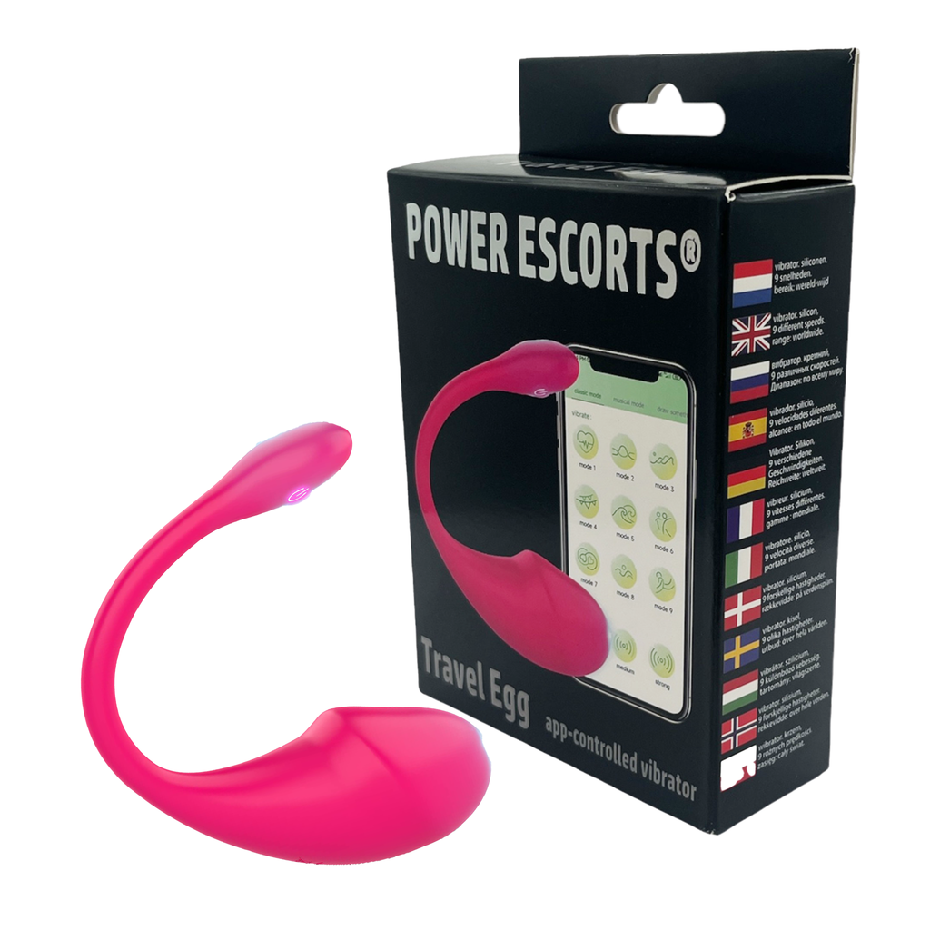 App-Controlled Travel Egg Vibrator