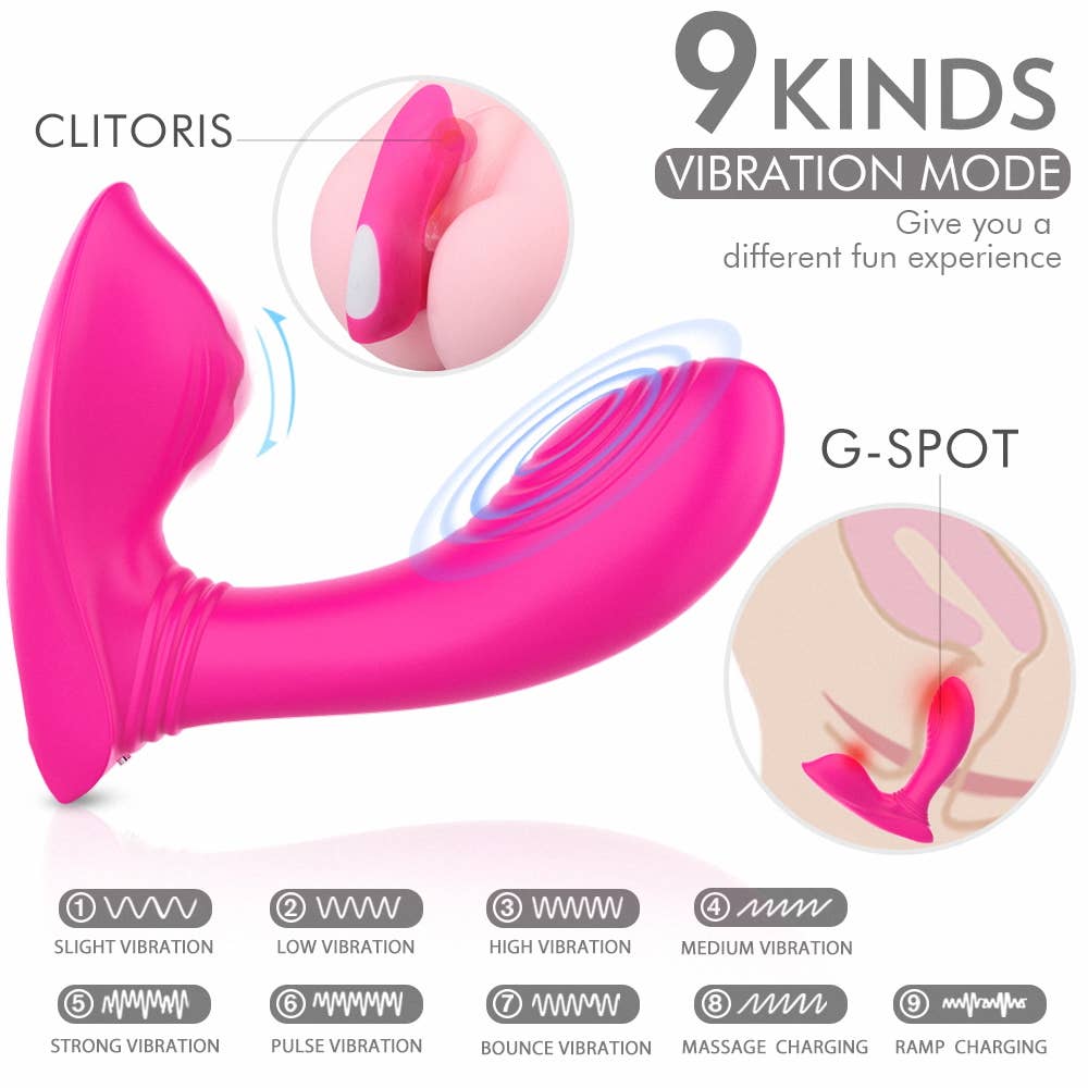 Hands-Free Duo Vibrator