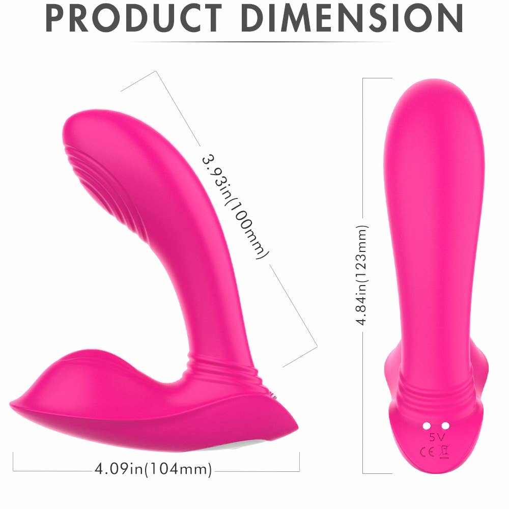 Hands-Free Duo Vibrator