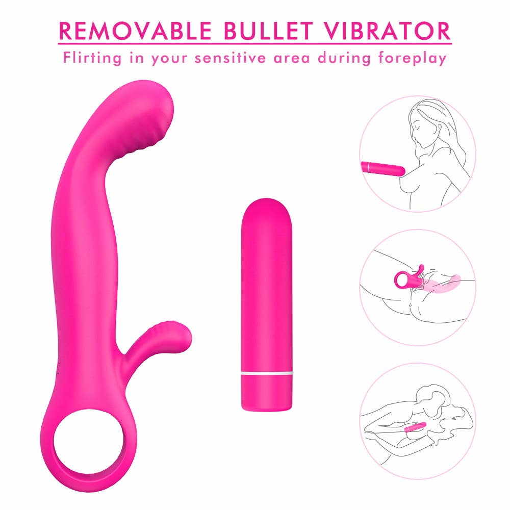 Dual Stimulation Rabbit Vibrator
