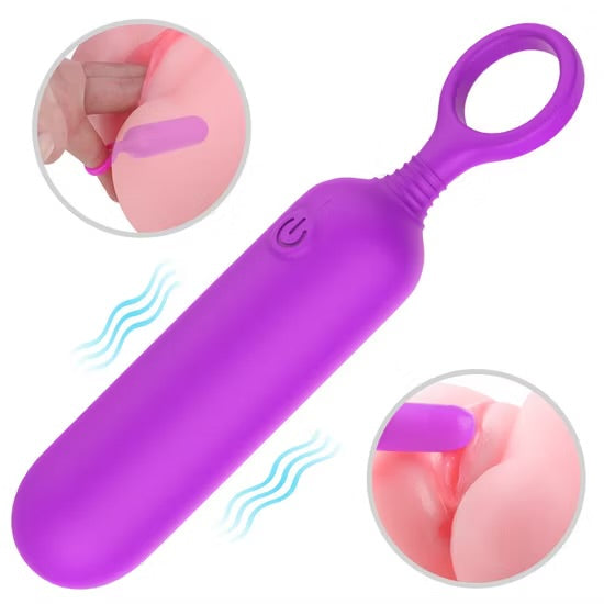 Easy Grip Finger Loop Bullet Vibrator