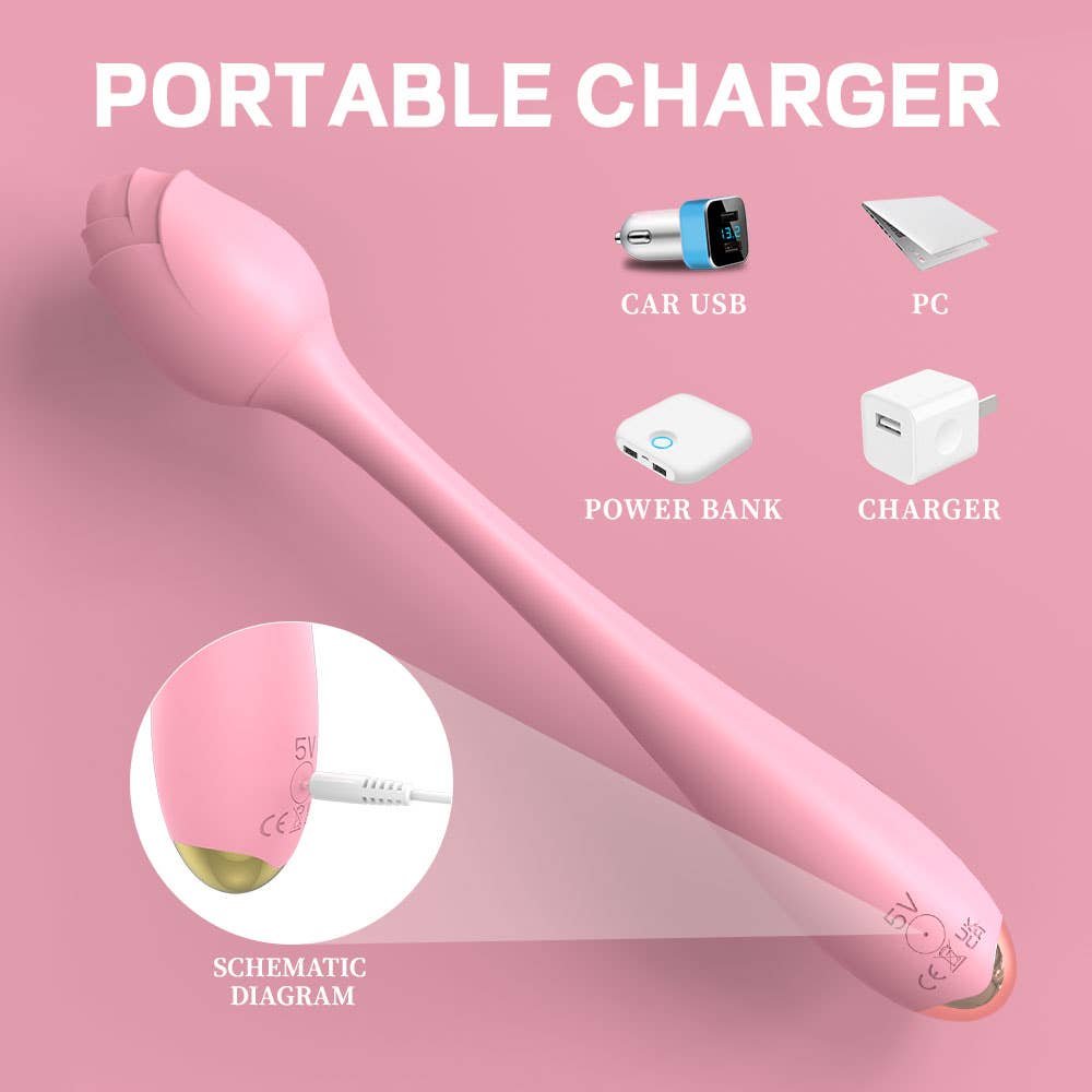 Flexible Long Reach G-Spot Vibrator