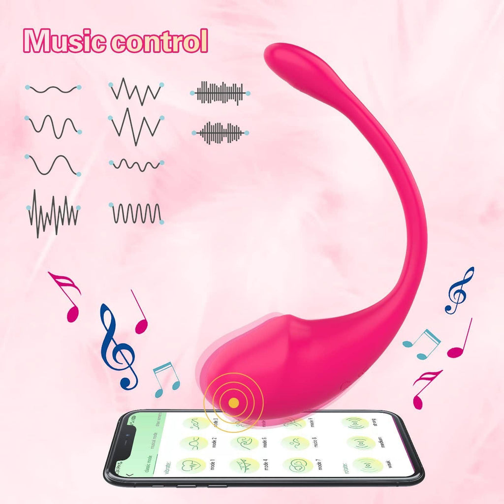 App-Controlled Travel Egg Vibrator