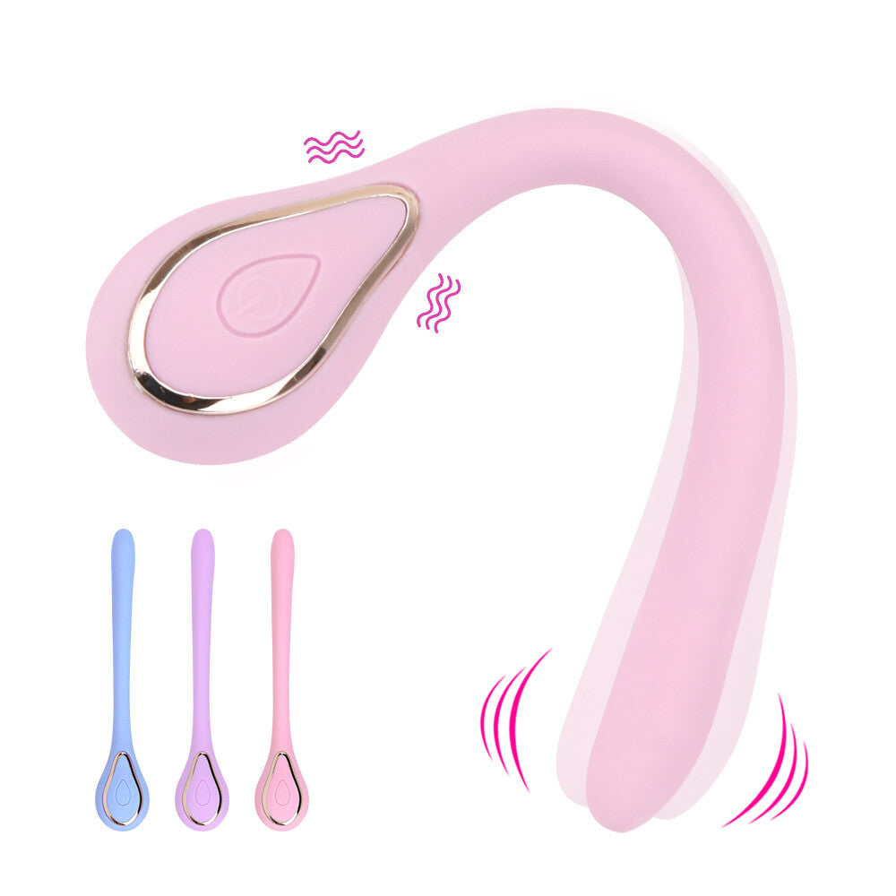 Flexible dual-stimulation vibrator