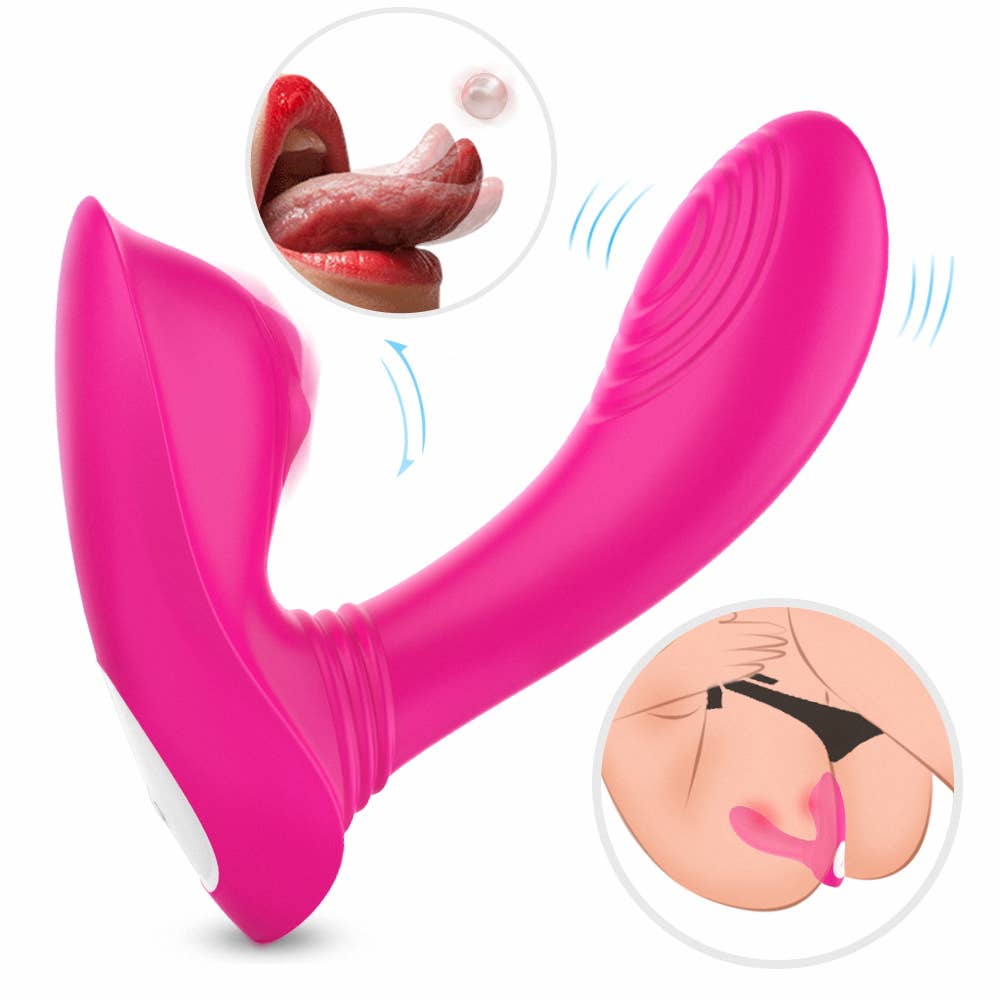 Hands-Free Duo Vibrator