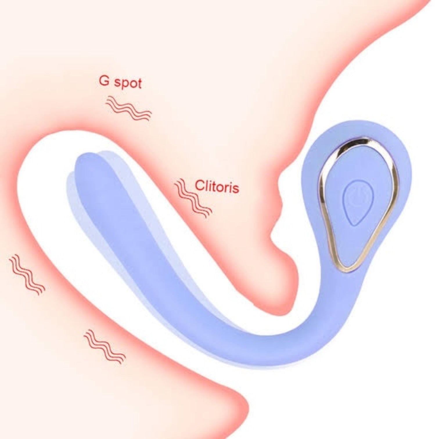 Flexible dual-stimulation vibrator
