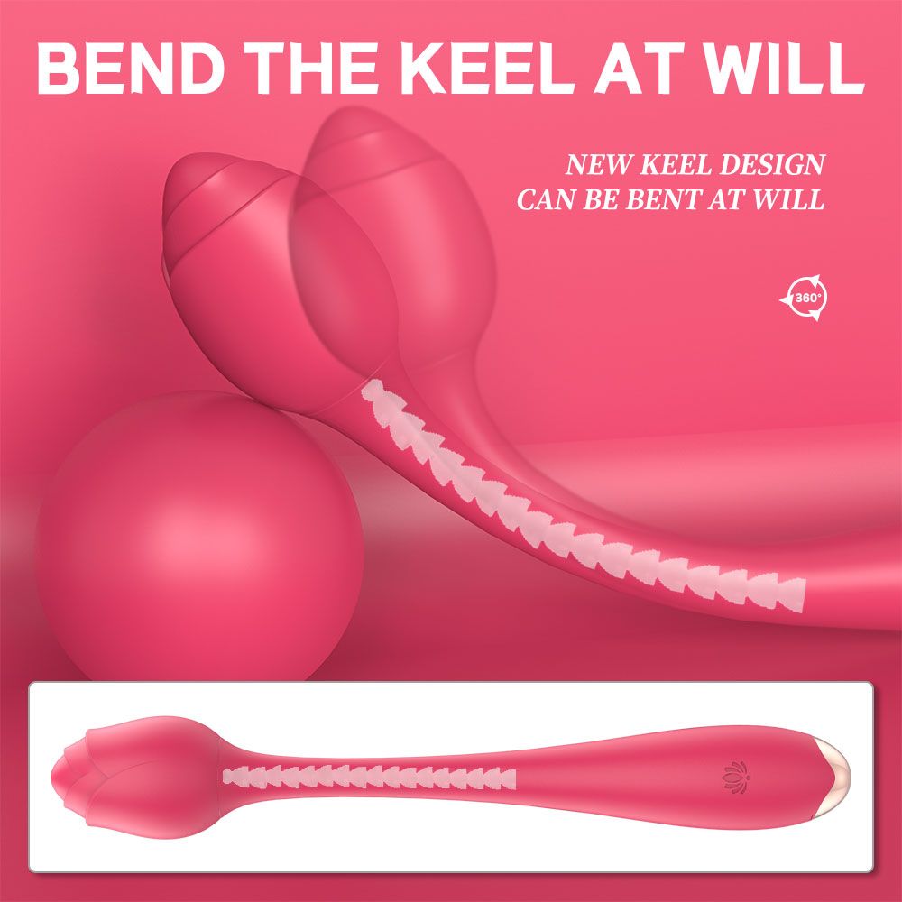 Flexible Long Reach G-Spot Vibrator