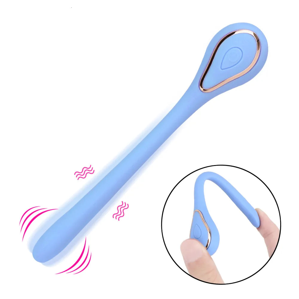 Flexible dual-stimulation vibrator