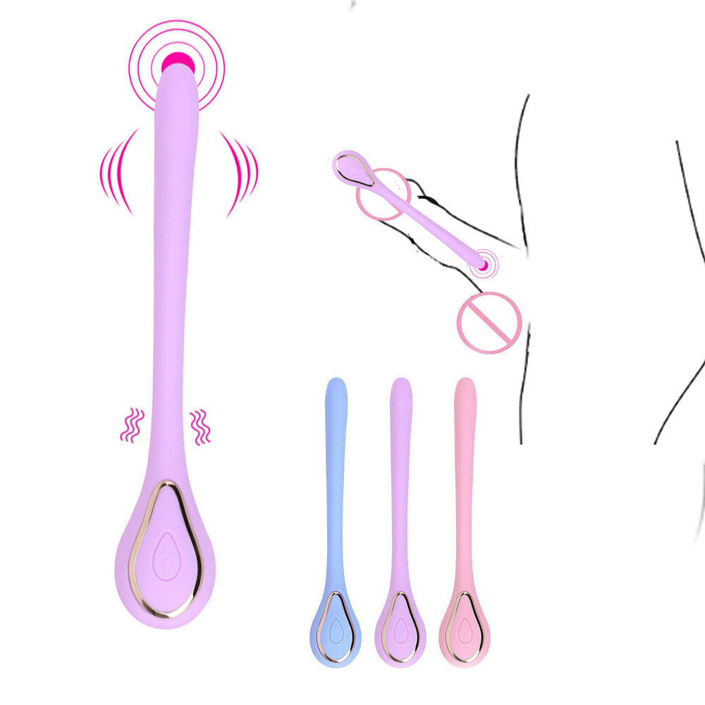 Flexible dual-stimulation vibrator