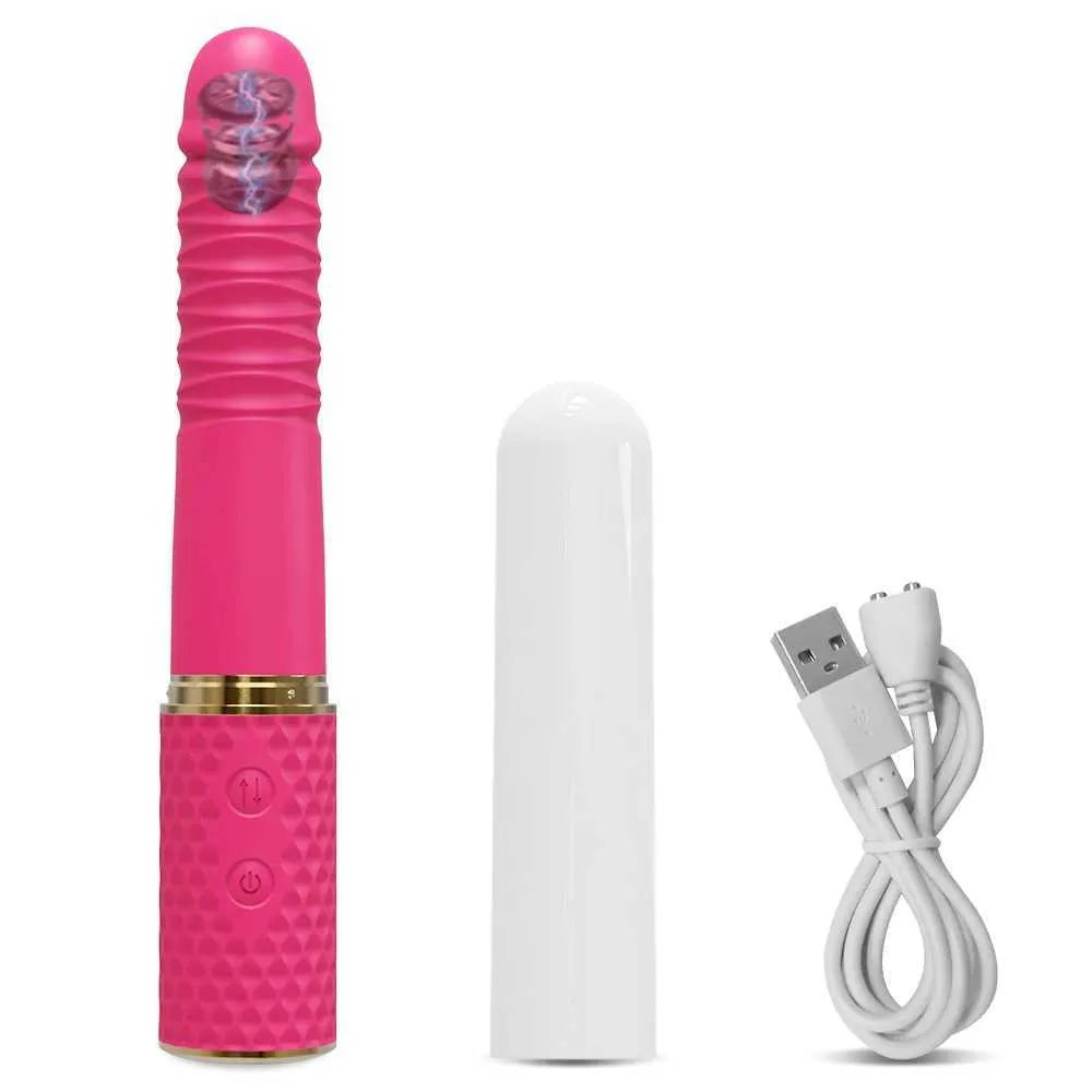 Mini Thrusting Dildo Vibrator for Women Suction Cup G