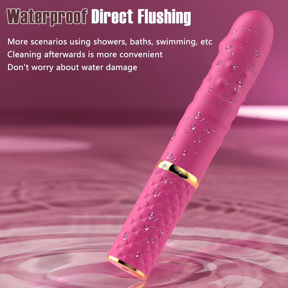 Mini Thrusting Dildo Vibrator for Women Suction Cup G