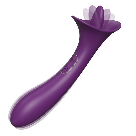 Curved Dual Stimulation Tongue Vibrator