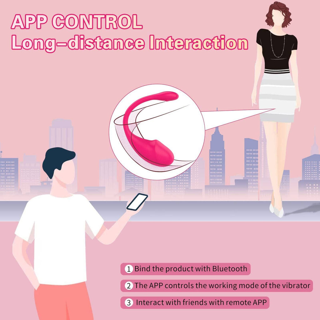 App-Controlled Travel Egg Vibrator