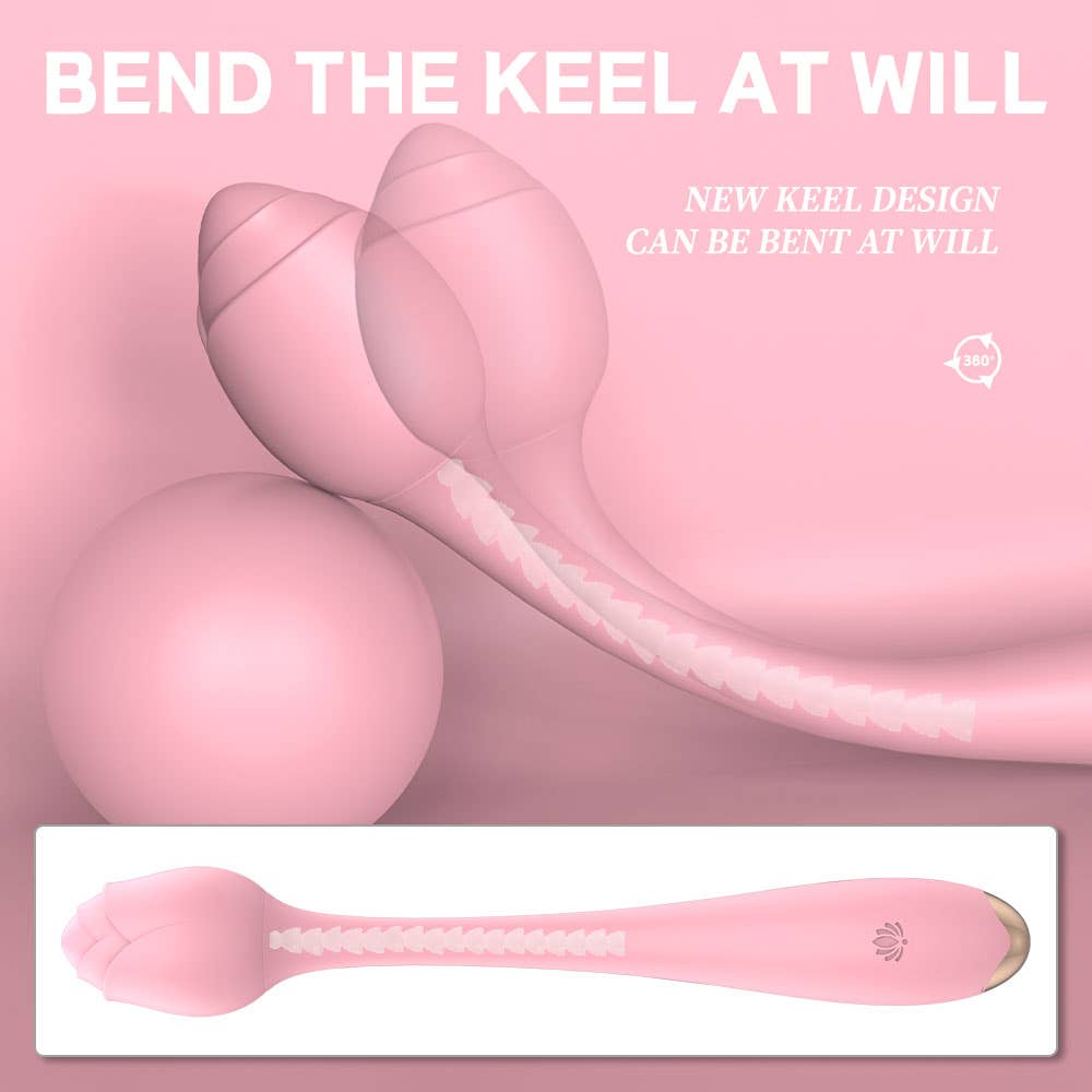 Flexible Long Reach G-Spot Vibrator