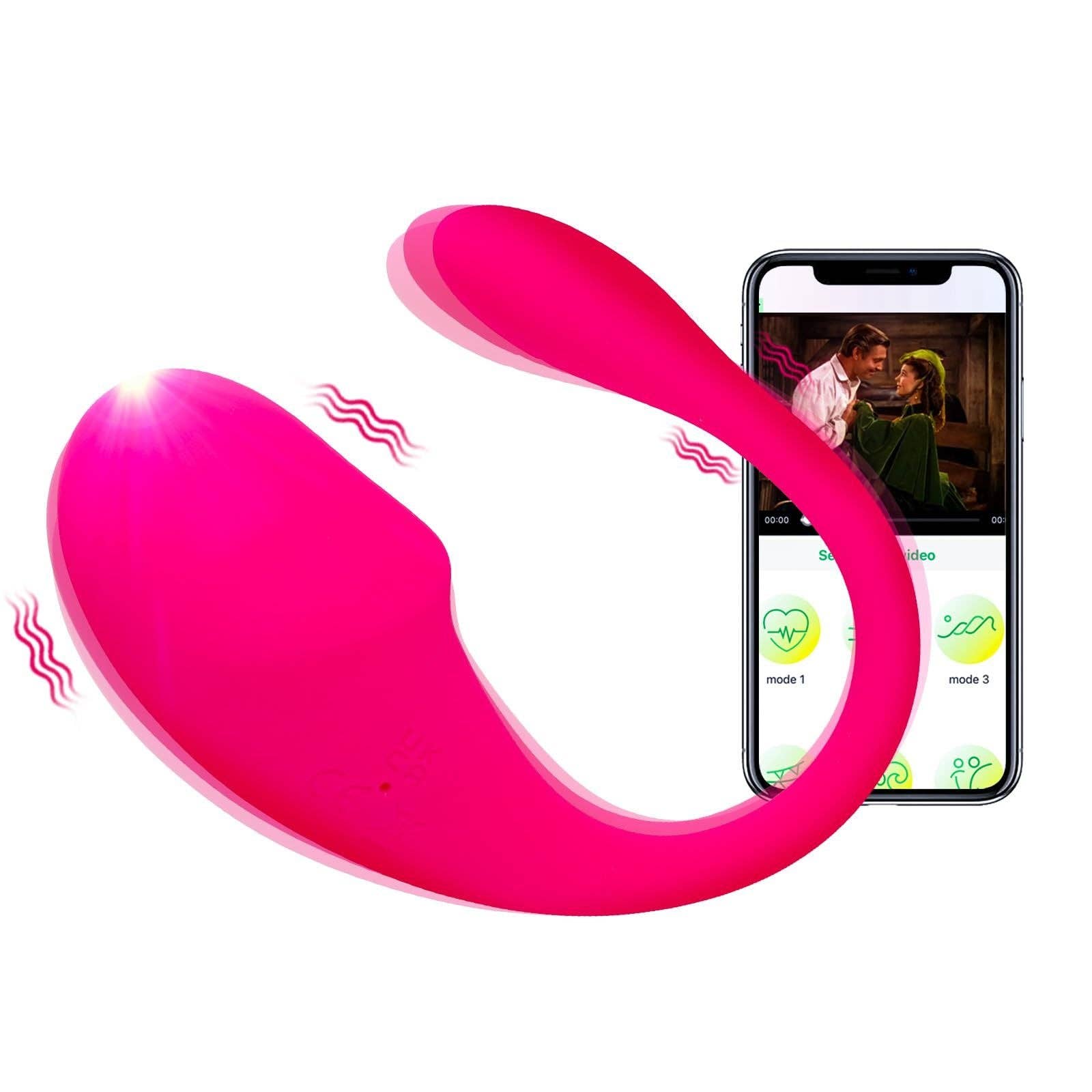 App-Controlled Travel Egg Vibrator