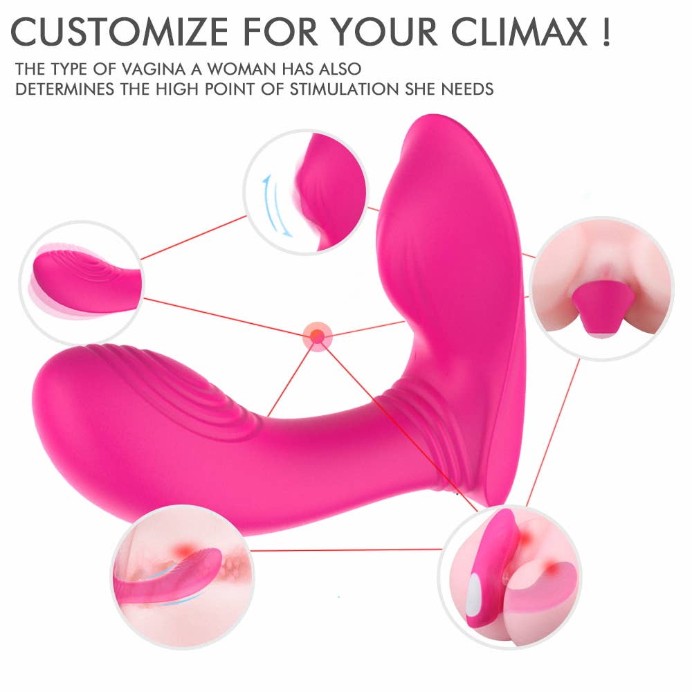 Hands-Free Duo Vibrator