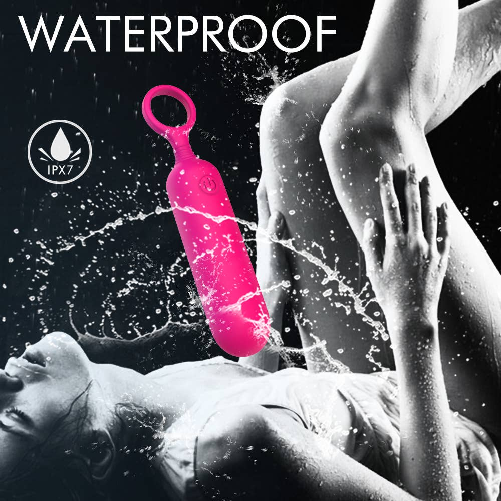Easy Grip Finger Loop Bullet Vibrator