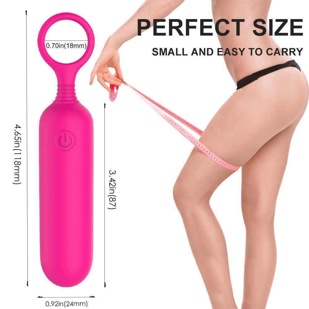 Easy Grip Finger Loop Bullet Vibrator