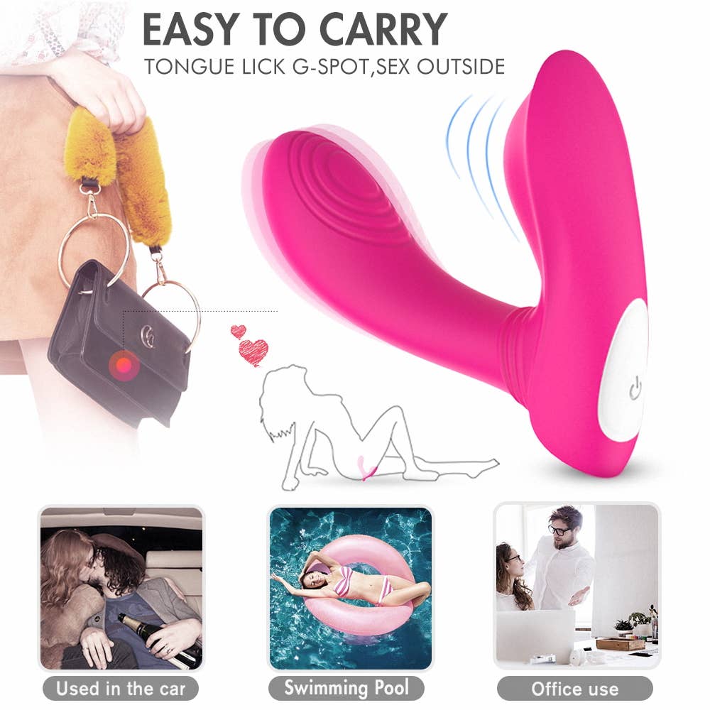 Hands-Free Duo Vibrator