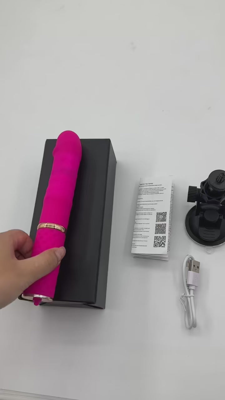 Mini Thrusting Dildo Vibrator for Women Suction Cup G